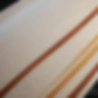 Close-up of a shortboard highlighting its streamlined shape.