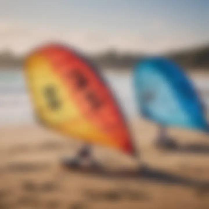 An array of trainer kites from various notable brands displayed side by side.