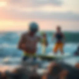 Hydration testing method for surfers