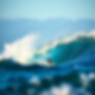 Wind Impact on Waves Wind direction affecting wave formation