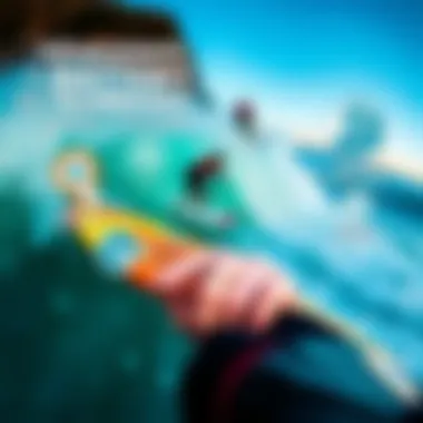 Advancements in Battery Technology for Surfboarding Infographic showcasing the battery technology used in surfboards