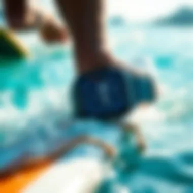 Comfortable Fit for Aquatic Adventures Comfortable fit Apple Watch band in marine environment