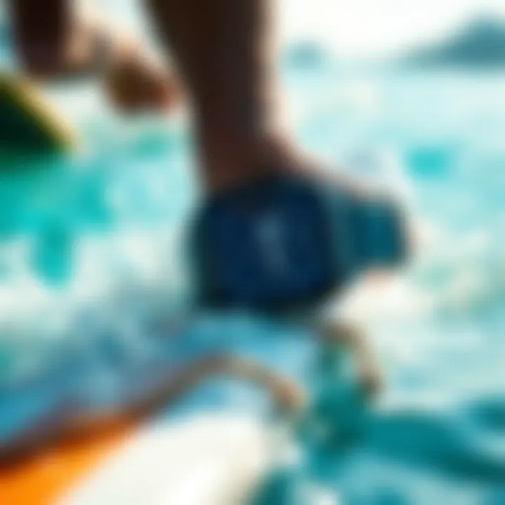 Comfortable Fit for Aquatic Adventures Comfortable fit Apple Watch band in marine environment