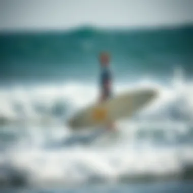 Rider Stature and Longboard Stance A rider demonstrating proper longboard stance based on height