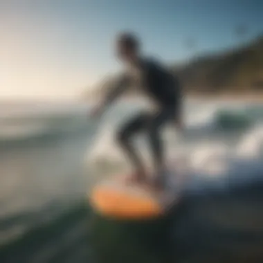 Community surfing event with tech integration