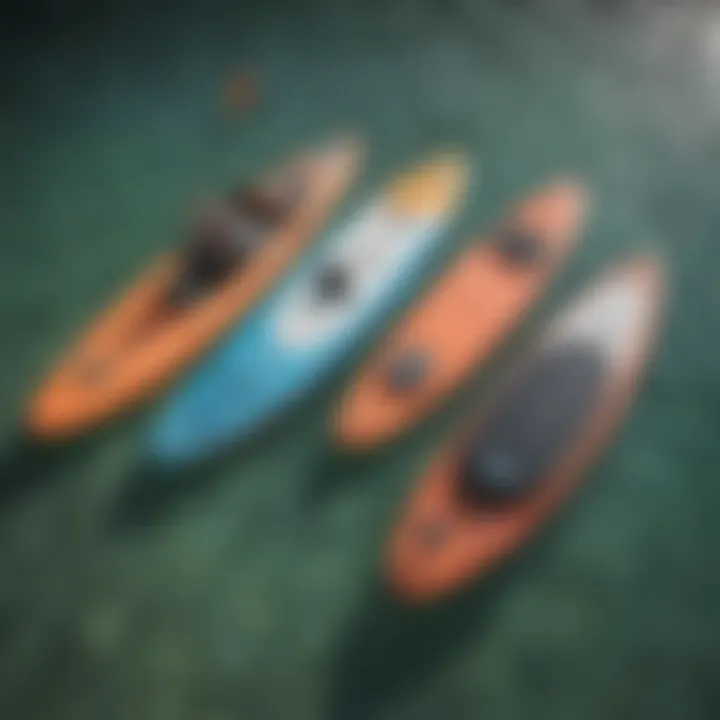 Diverse range of rescue paddle boards for various user needs