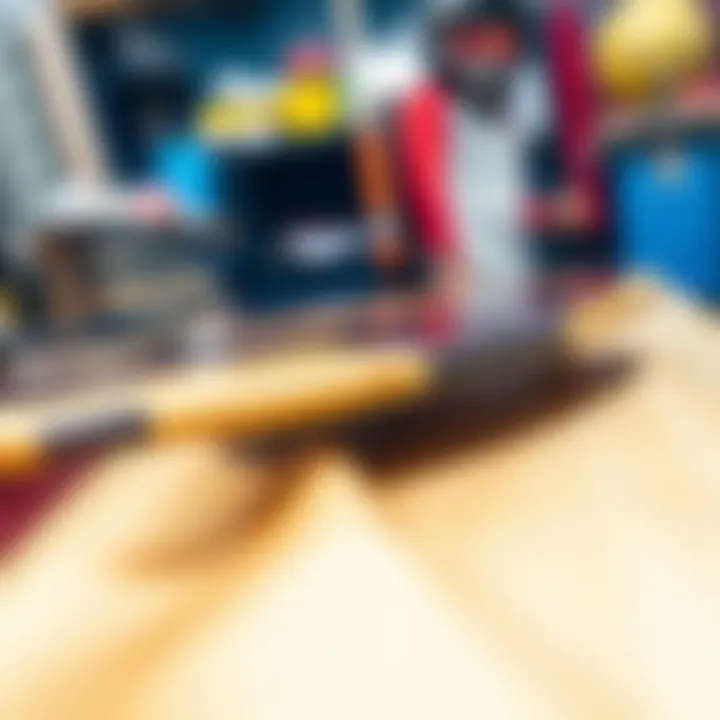 Personalized Longboards: A Showcase of Customization Customized longboard showcasing unique features