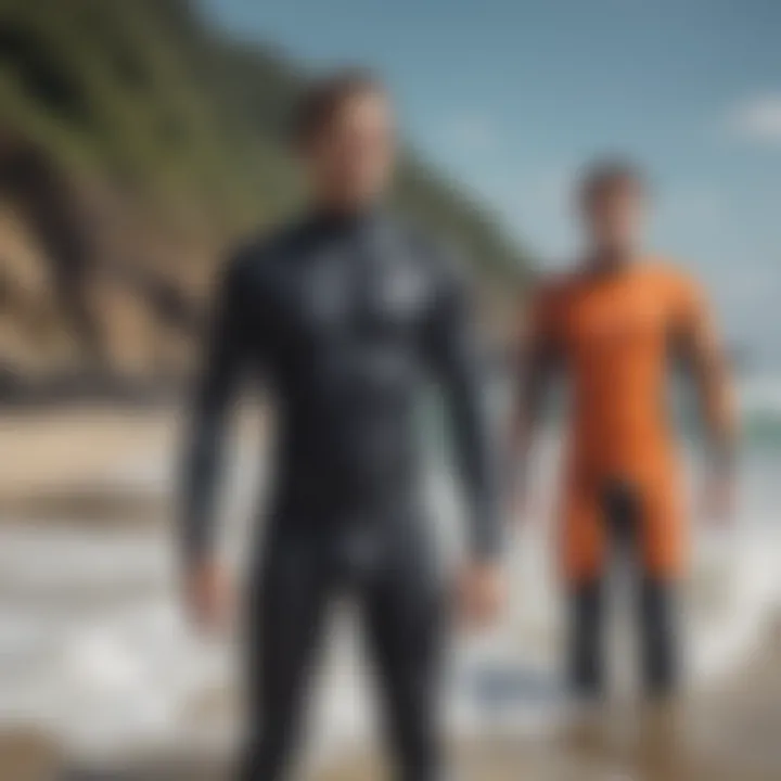 Wetsuits designed for various environmental conditions