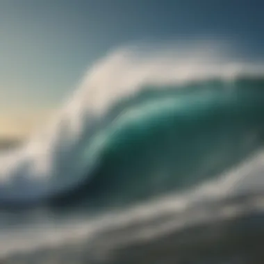 The Power of Nature: Crashing Waves A captivating depiction of crashing waves symbolizing tumultuous emotions.