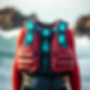 Innovative CO2 vest design for surfboarding