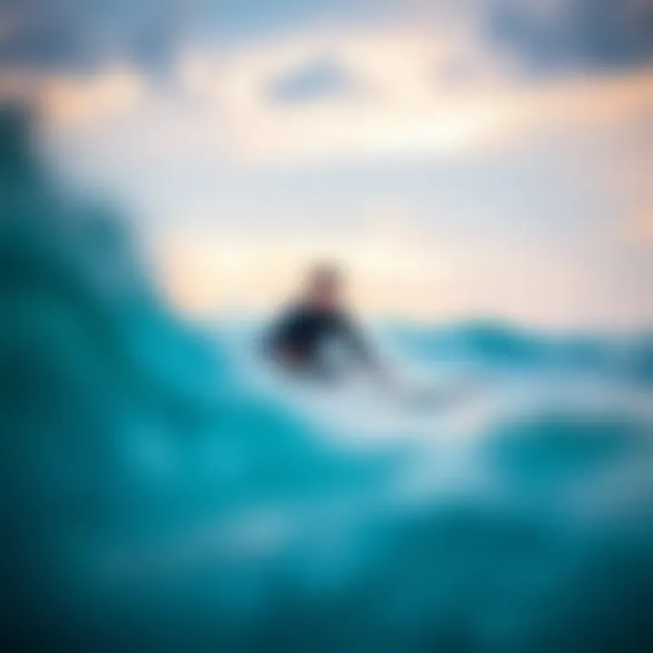 Wetsuit Performance: Testing in the Ocean Surfer testing wetsuit in ocean, highlighting insulation and performance in real conditions