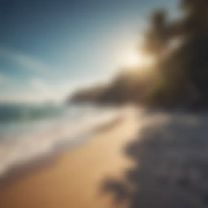 A tranquil beach scene in Salina Cruz