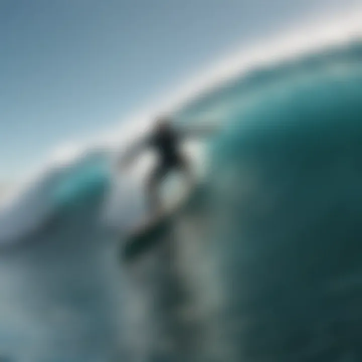 Surfers riding the perfect waves of Salina Cruz