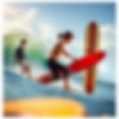 The Evolution of Surfboarding: Boneless Skate History Historical collage of surfboarding evolution featuring boneless skate