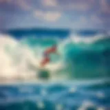 Dynamic wave riding with the Boogie Board Mach 77