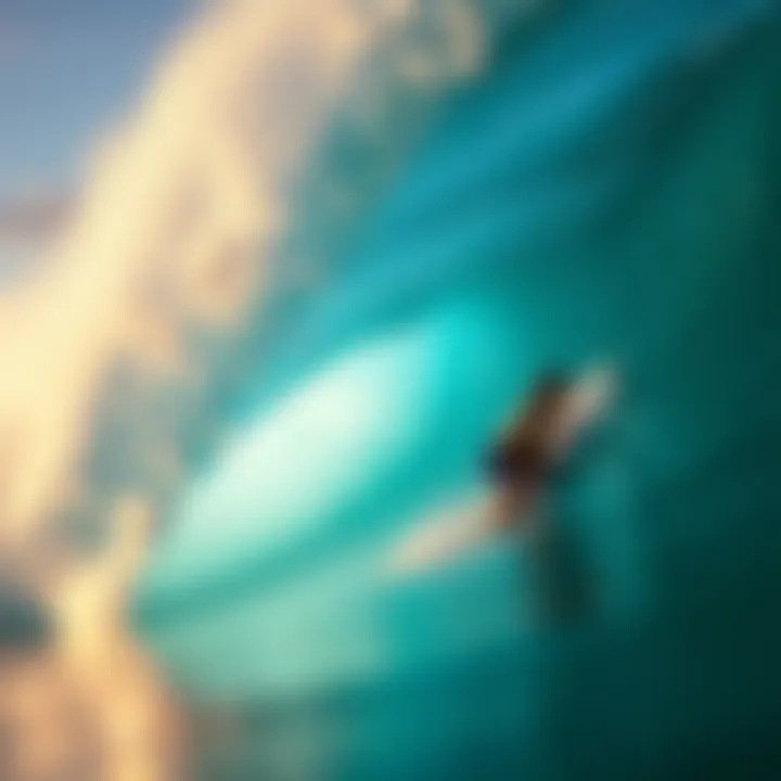 Real-Time Surf Insights Detailed surf report on a mobile app