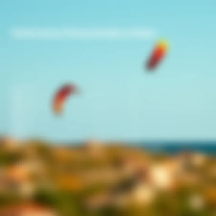 Comparison chart of kite performance characteristics