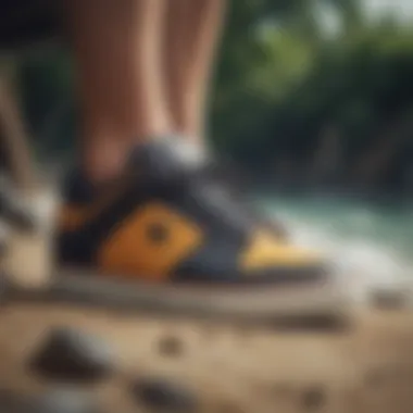 Brand Reputation: The Allure of DC Footwear Stylish DC shoes emphasizing brand reputation