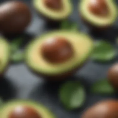 Vitamins present in avocados