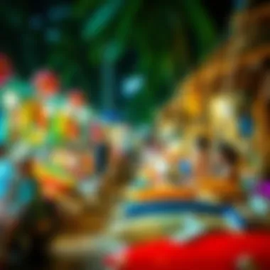 Cultural Vibrancy of the Mentawai Islands Local culture and traditions depicted through vibrant market scenes in the Mentawai Islands.