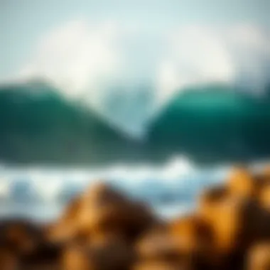 Dynamic Waves at Ericeira's Surf Spot Waves crashing on Ericeira's famous surf spot