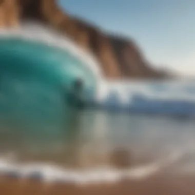 Ecological scenery along the Taghazout coastline
