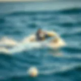 A sleek jetski surfboard gliding over ocean waves