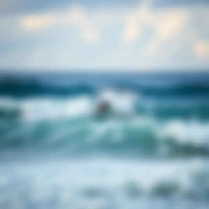 Environmental changes affecting surf conditions