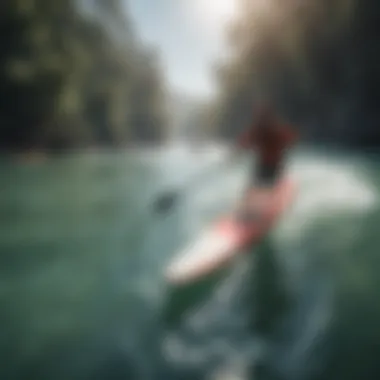 Navigating Varied Water Conditions Different water conditions for paddleboarding
