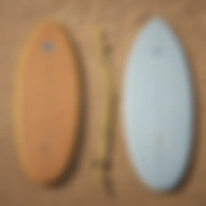 Comparison of traditional surfboard materials versus skatelite sheets