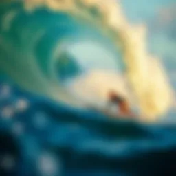 Stunning wave at Miramar Surf Camp