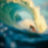 Unraveling the Thrill of Surfing at Miramar Stunning wave at Miramar Surf Camp