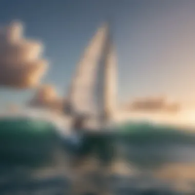 Innovative Sail Design and Technology in Surfing Innovative sail design showcasing technology