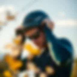 Outdoor Master helmet fitting demonstration