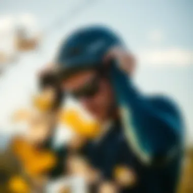 Outdoor Master helmet fitting demonstration