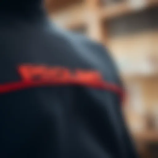 Prolimit Drysuit Fabric Quality Detailed view of Prolimit drysuit fabric texture