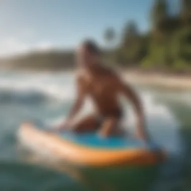 Community Spirit: Celebrating Bodyboarding Culture Bodyboarding community celebrating at a competition