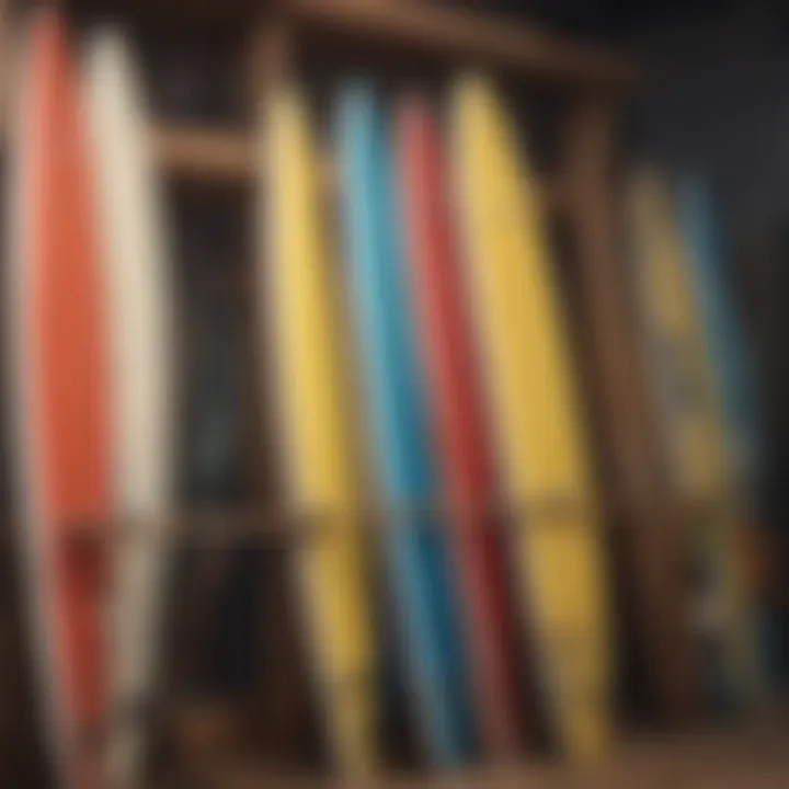 Selection of essential materials for crafting a surfboard rack