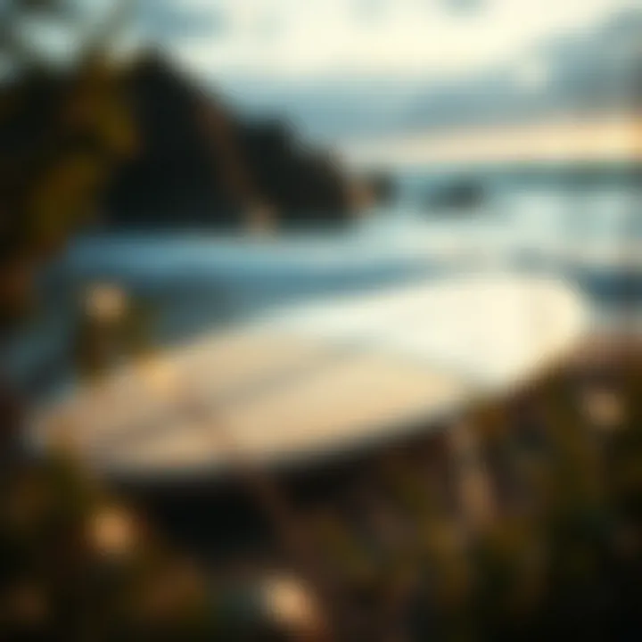 Customization in Surfboard Design with Surf Blanks Custom surfboards showcasing unique shapes and designs influenced by surf blanks