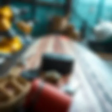 Construction Materials of Bodyboard Materials used in the construction of a 43-inch bodyboard, highlighting durability and flexibility