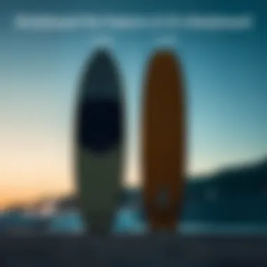 Bodyboard Size Comparison A side-by-side comparison of different bodyboard sizes, emphasizing the advantages of the 43-inch model