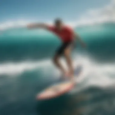 Diverse Styles of Surfing Games A collage of various surfing games highlighting their diverse styles