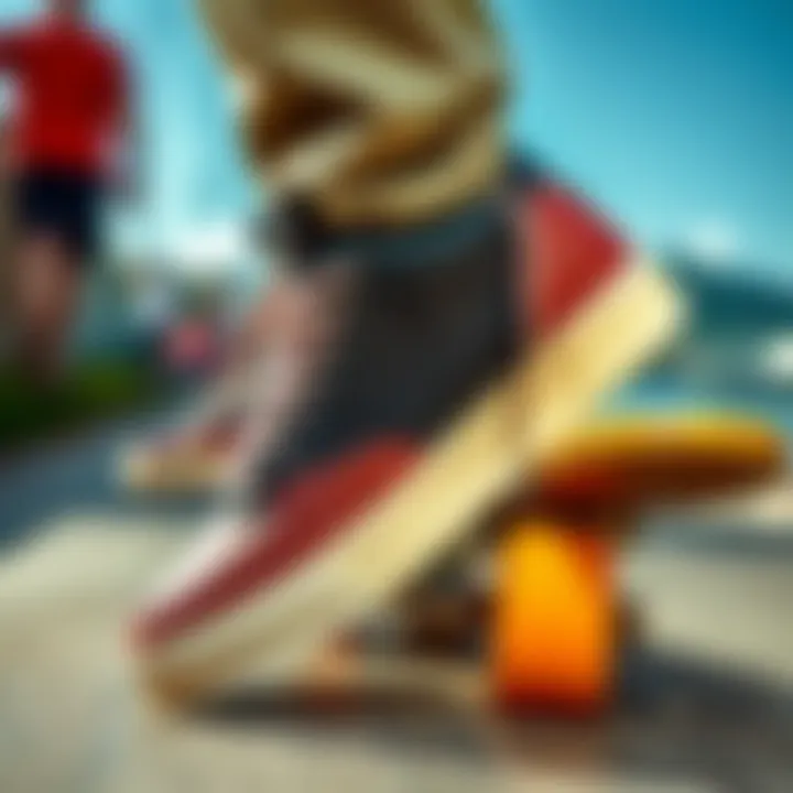 Skate shoes influencing street fashion trends