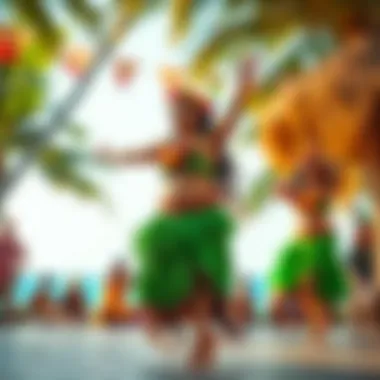 Mesmerizing Hula Dance A stunning Hawaiian hula performance