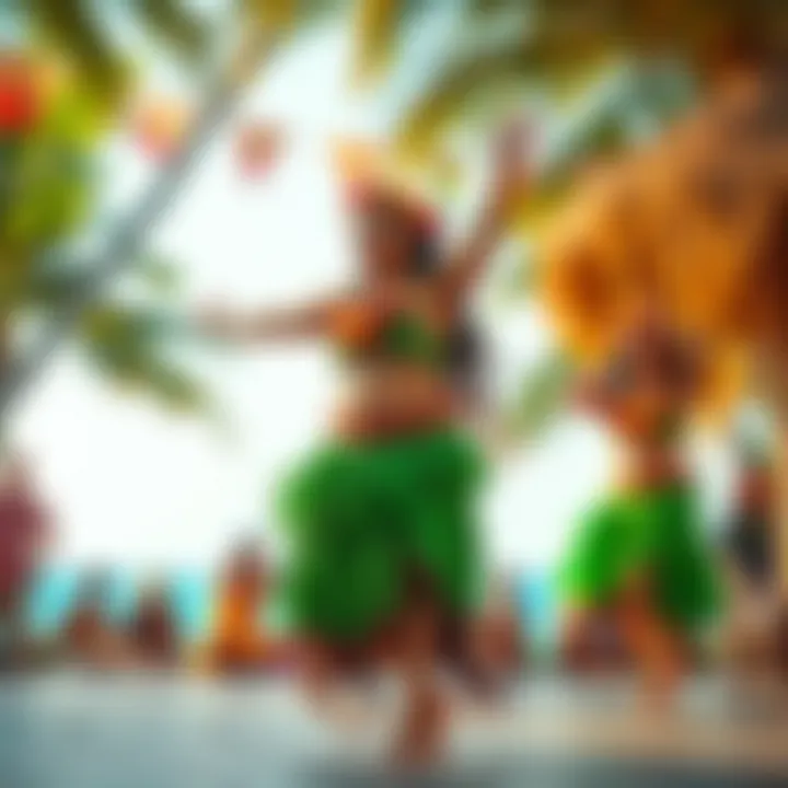 Mesmerizing Hula Dance A stunning Hawaiian hula performance