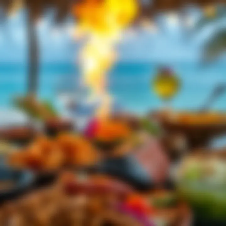 Delicious Hawaiian Cuisine An array of traditional Hawaiian dishes