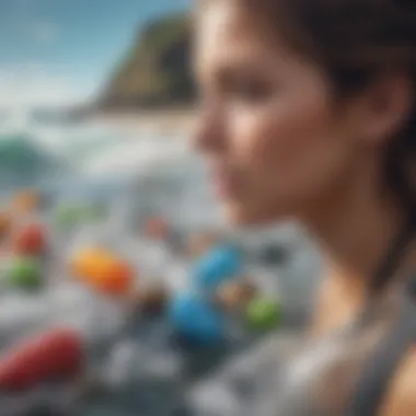 Understanding Plastic Pollution: Sources and Impacts Infographic showing the sources of plastic pollution and its effects
