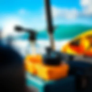 Close-Up of Rinse Kit Features Close-up of portable rinse kit features