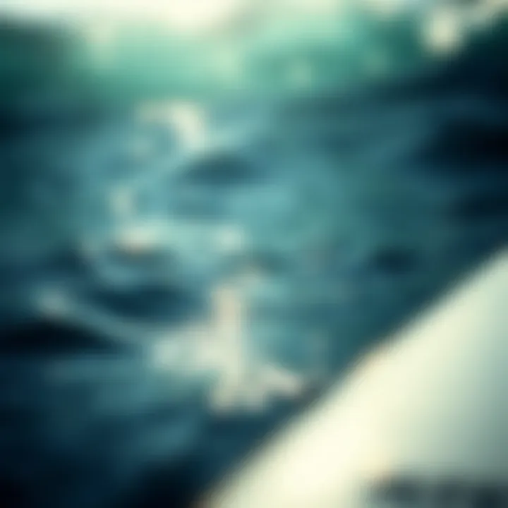 The Serenity of Ocean Reflections Close-up of ocean water reflecting sunlight, creating a serene visual