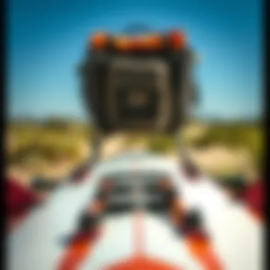 Essential Equipment for Surfboard Transportation A detailed view of surfboard transportation gear